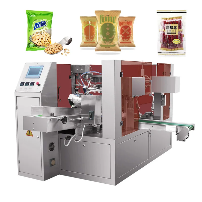 Automatic dried meat packing machine for beef jerky