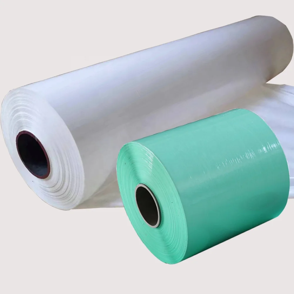750 mm White Silage Film 5 Layers Blown Grass Silage Films Hay Baler Plastic Silage Wrap Film