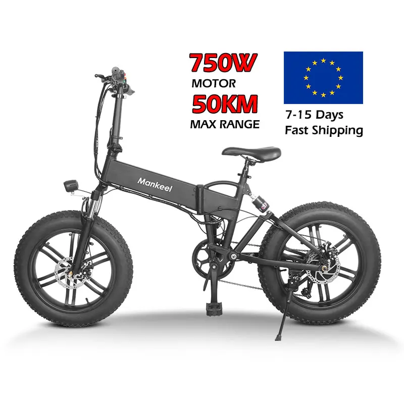 Mankeel UK MK011  Fat Tyre Brand New Ebike For Adults Off Road Motorized Lithium Battery electric Bicycle
