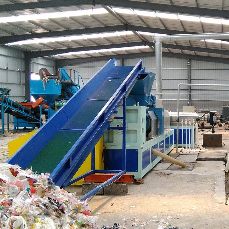 Plastic Film Washing and Recycling Machine