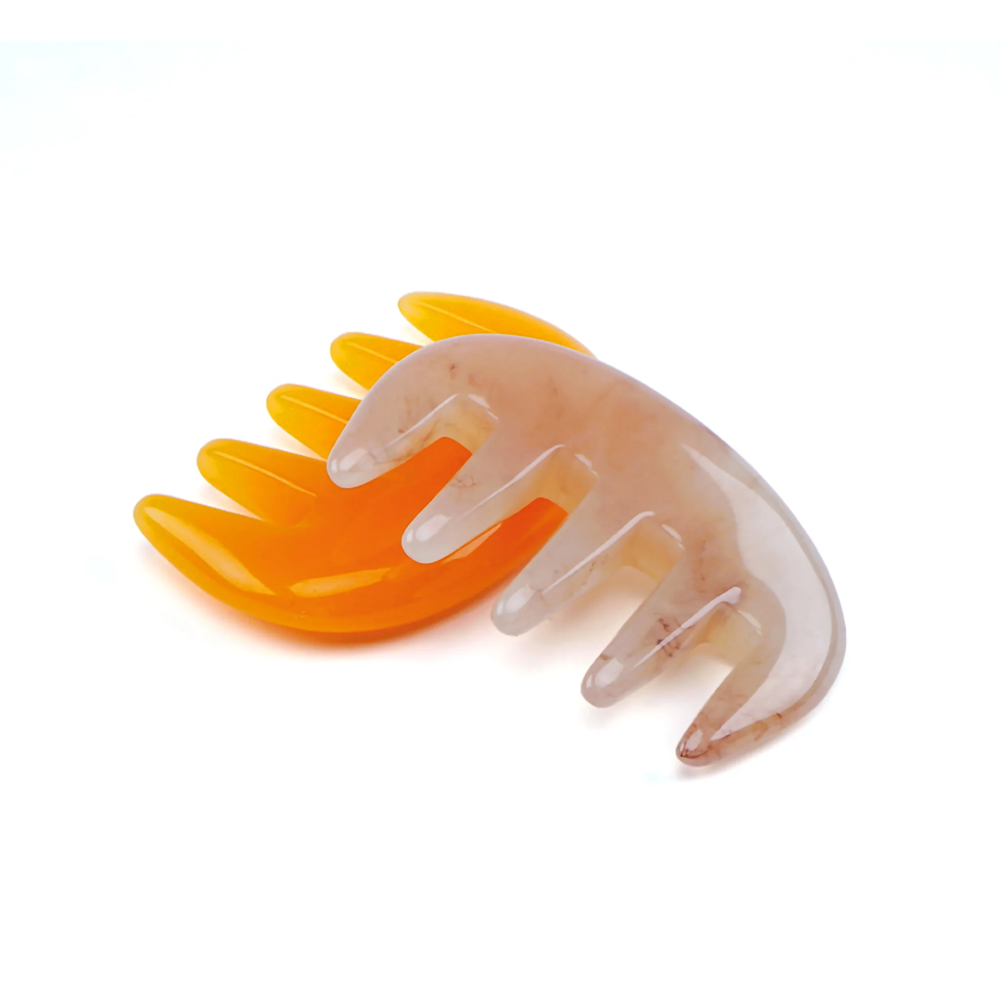 Wide Tooth Massage Comb Massage Resin Massage Face Lifting Stone Guasha Comb Scraping Facial Gouache Tool