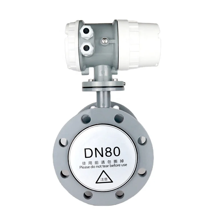 Modbus Magnetic electromagnetic flowmeter battery acid volume flowmeter digital oil liquid fuel diesel oxygen air flowmeter