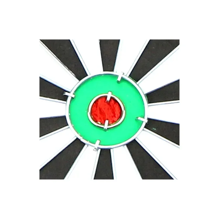 Excellent Offer Low MOQ Bright Round Wire Flocked Paper Dartboard For Kids Play