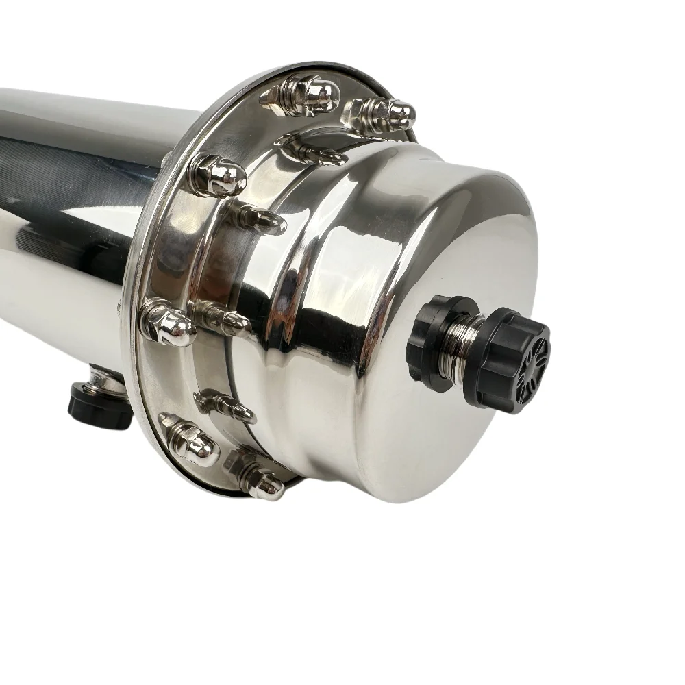 Ultrafiltration Pure Water Machine Household Stainless Steel Water Filter 2000L UF Water System for Home & Outdoor RV Use