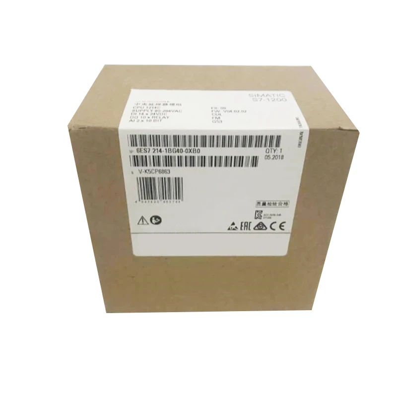 PLC Controller 6ES7 214-1BG40-0XB0  6ES72141BG400XB0  s7-1200  New Original Stock In Stock