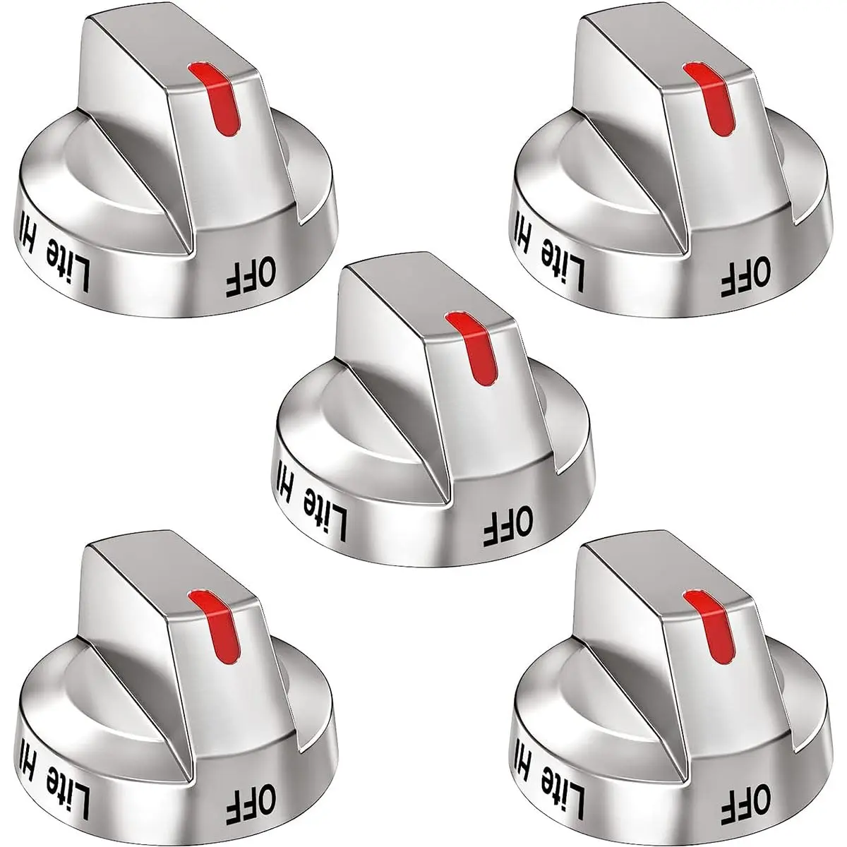 DG94-03500A Stove Knobs for  Oven Range Replacement DG64-00347A, DG64-00473A, DG64-00472A DG94-03500A/Z