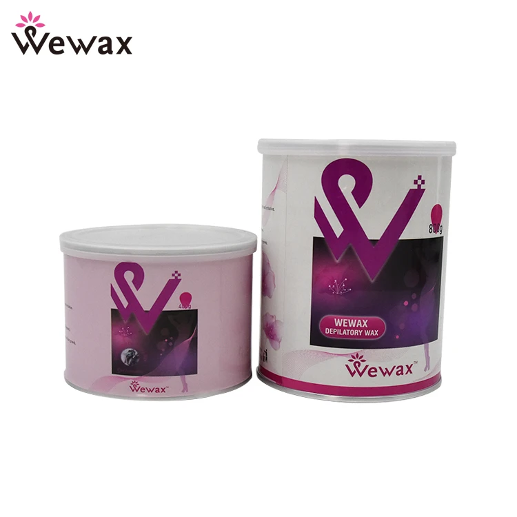 Private Label Hair Removal Wax Product Soft Depilatory Wax Tin