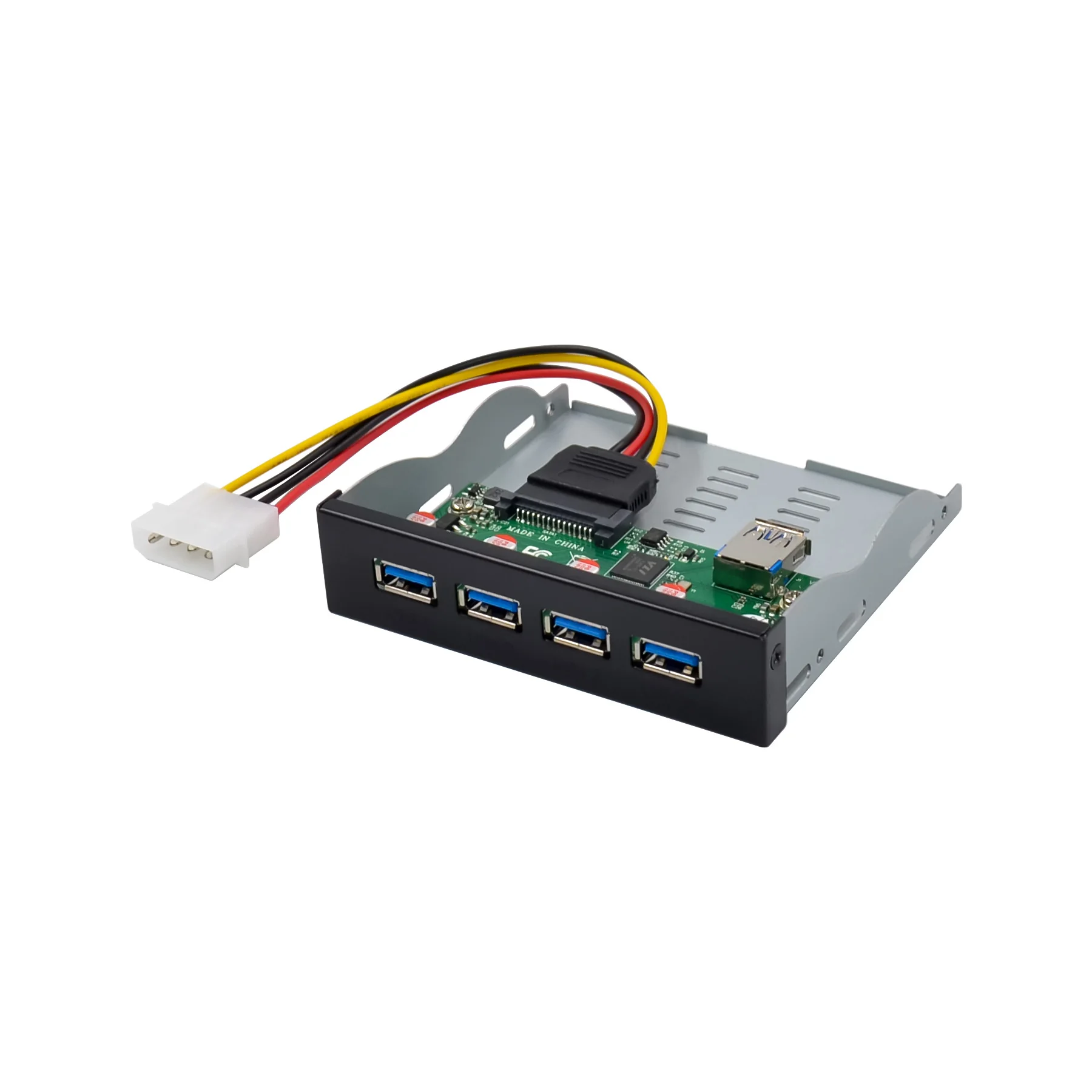 ST661 3.25inch Front Panel USB Hub 10Gbps USB 3.1 Gen2 Hub USB3.1 Gen2 Type-A 4 Port