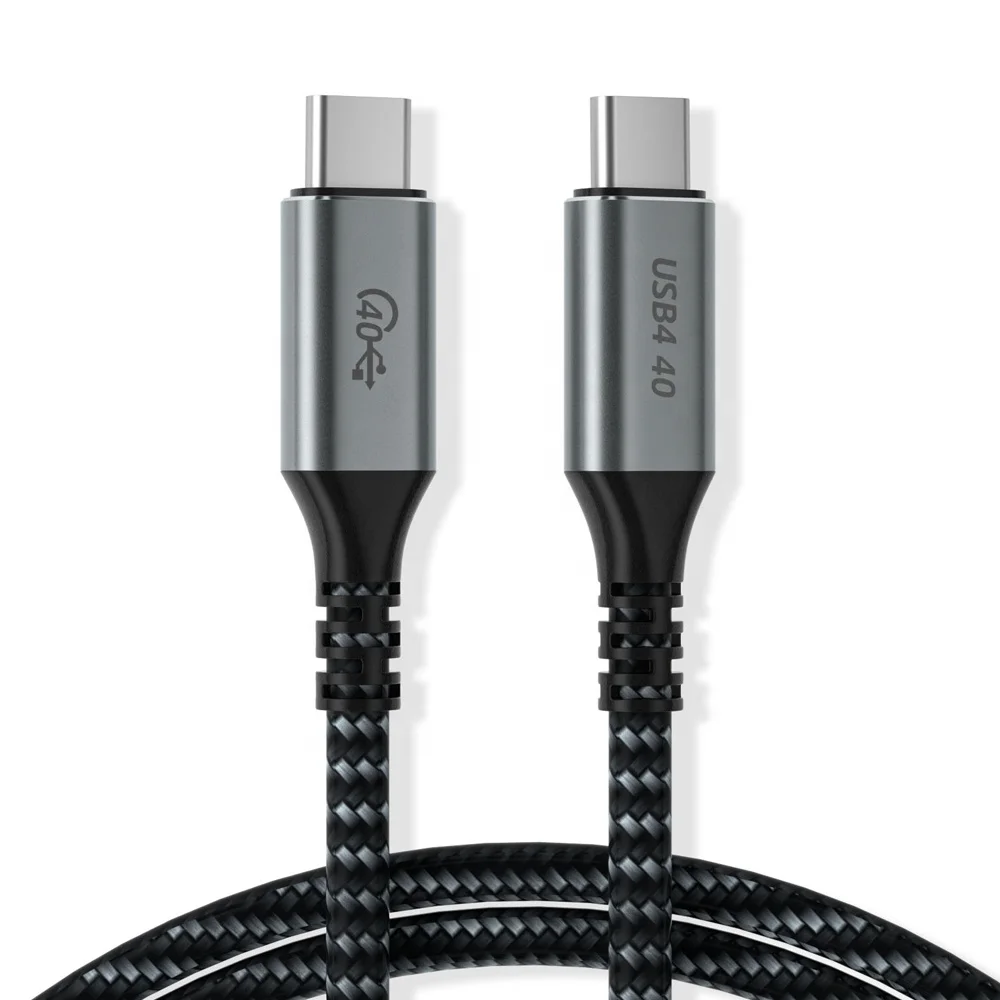 240W USB4.0 40Gbps USB-Cable - flykantech UC240 Compatible with TBT4 Thunderbolt 3 & USB Type C Charging