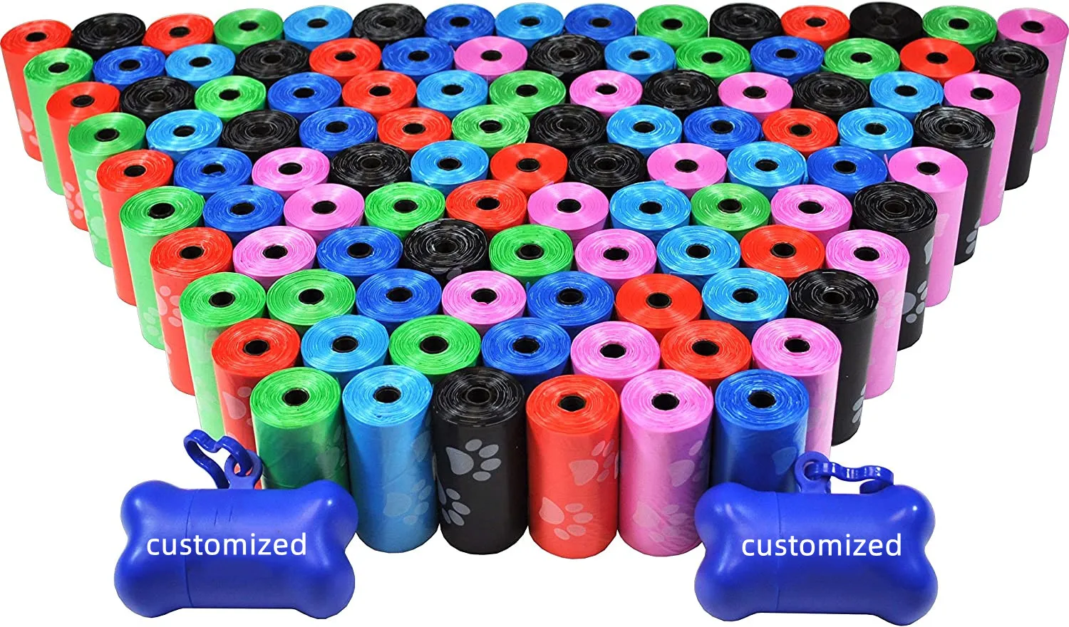 Custom Eco-Friendly Bio Degradable Dog Cornstarch Eco Friendly Compostable Biodegradable Poop Bags For Pet Poop