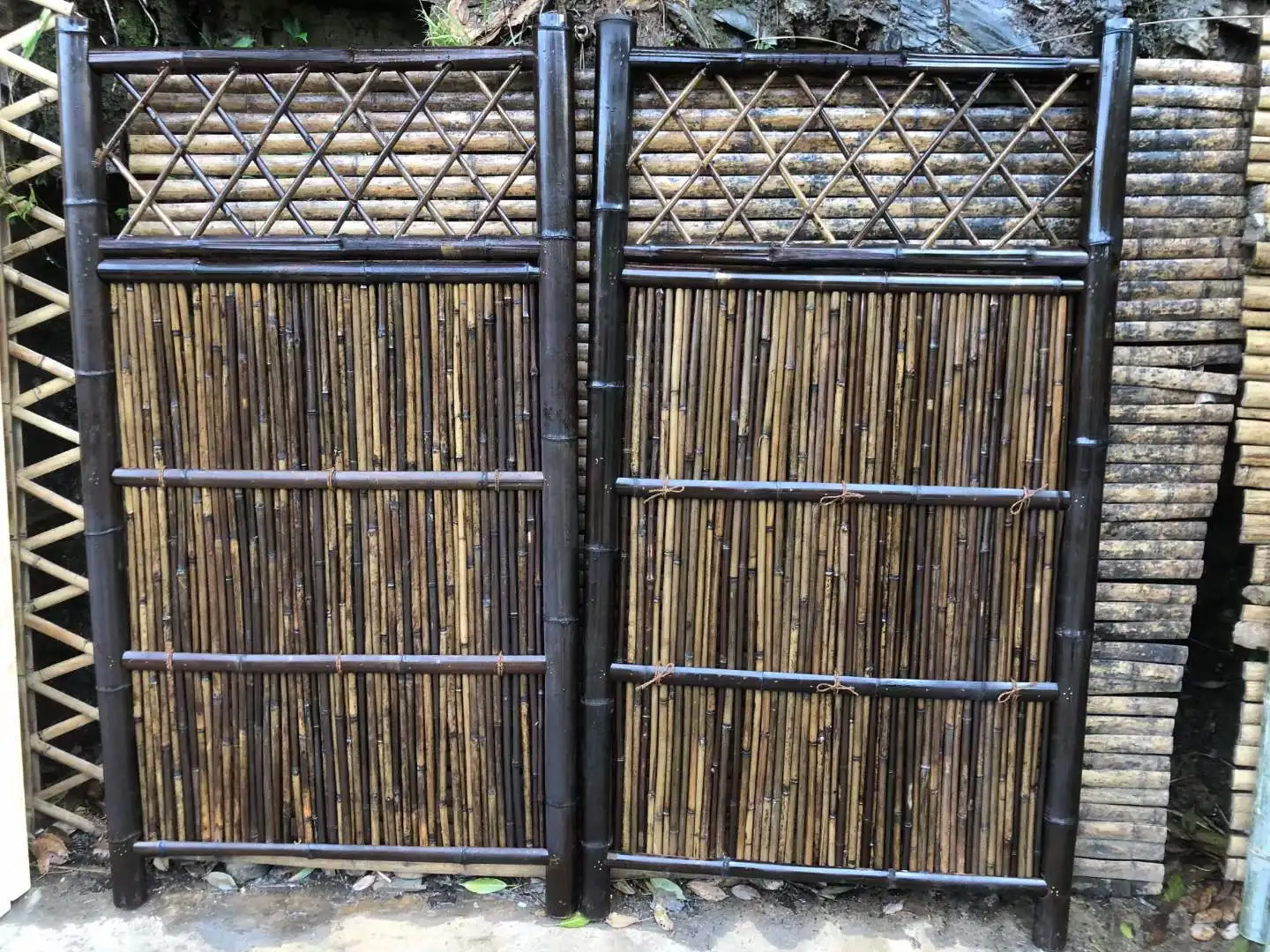 Factory Direct Supply Eco-Friendly Durable Bamboo Fence Rolls 3 / 4 / 5 / 6 / 8Ft