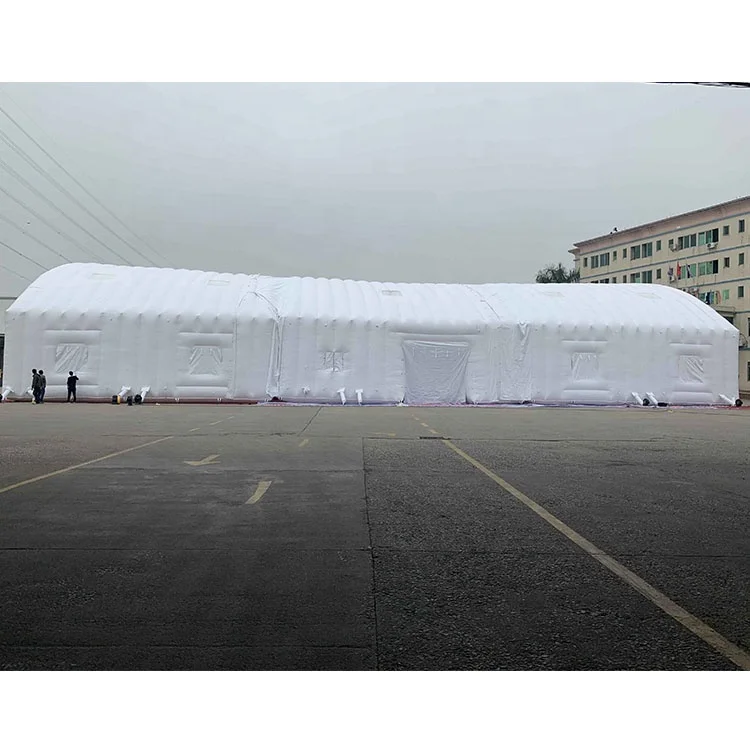 Большая белая надувная палатка на заказ для разных