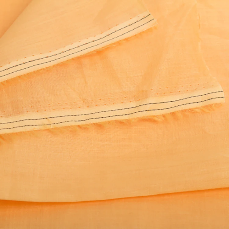 Ramie Fabric for Garments Manufacturer Wholesale Ramie Soft Breathable Summer Textile for Making Dress Shirts Clothing