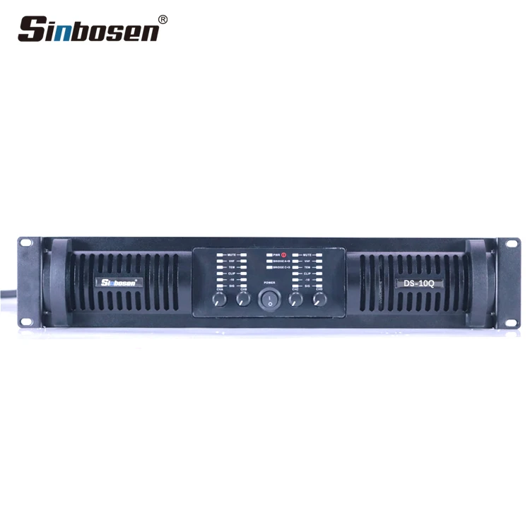 Профессиональный усилитель мощности аудиотрубки Sinbosen DS-10Q для активного