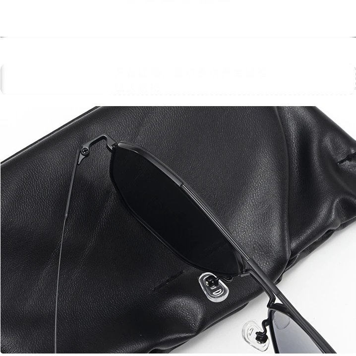 8068 Nylon Oversized Mirror Sunglasses Men UV400 Hot Trending Polarized Sunglasses For Women