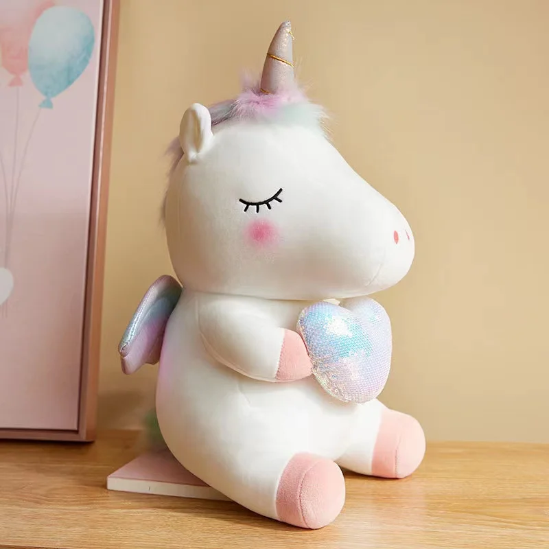 Wholesale Cute Unicorn Doll Lover Birthday Gift Baby Toys Unicorn Stuffed Animal Plush Toy