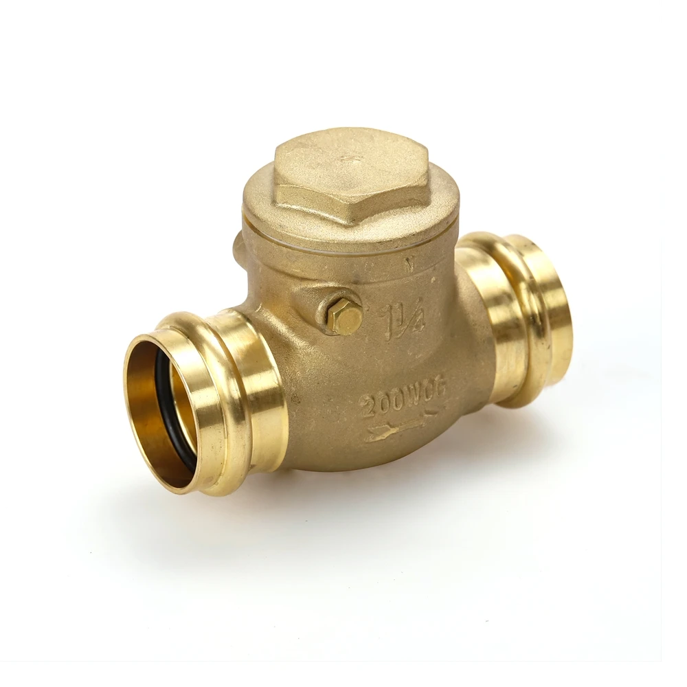 OEM ODM Chinese factory Press Check Valve Lead Free Brass Valve