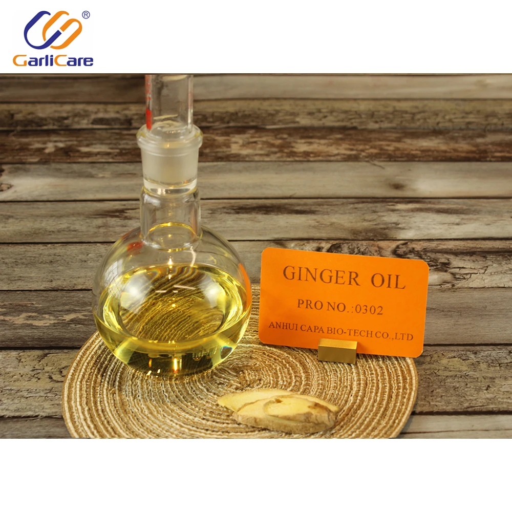 
Supply High quality 100% Pure Natural Ginger Oil for food with BRC ISO22000 Halal Kosher 