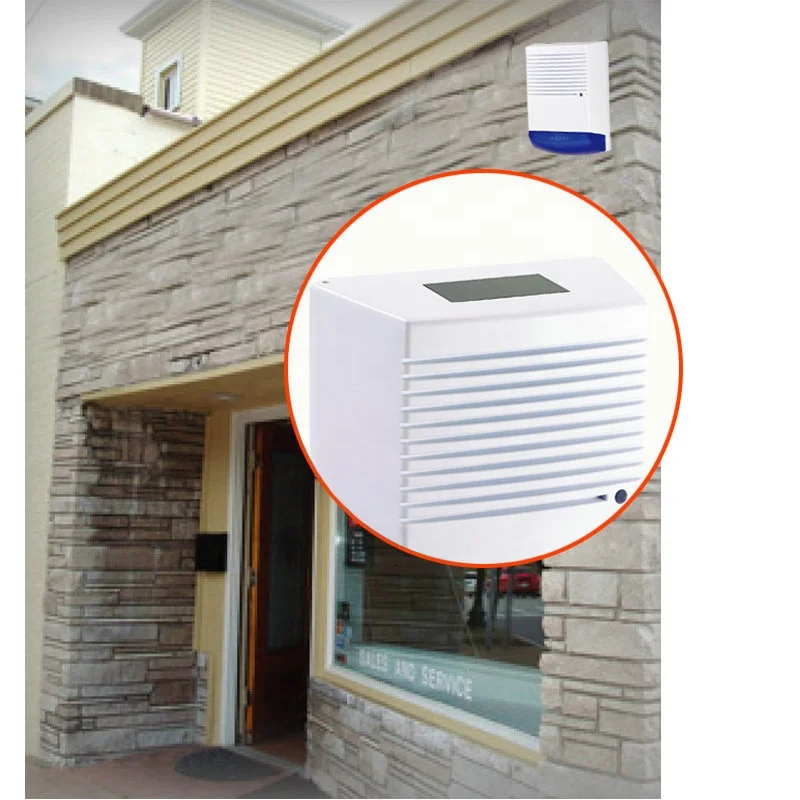 Solar Dummy Fake Alert Decoy Burglar Alarm Bell Boxes Dummy Alarm Siren with Flashing Light