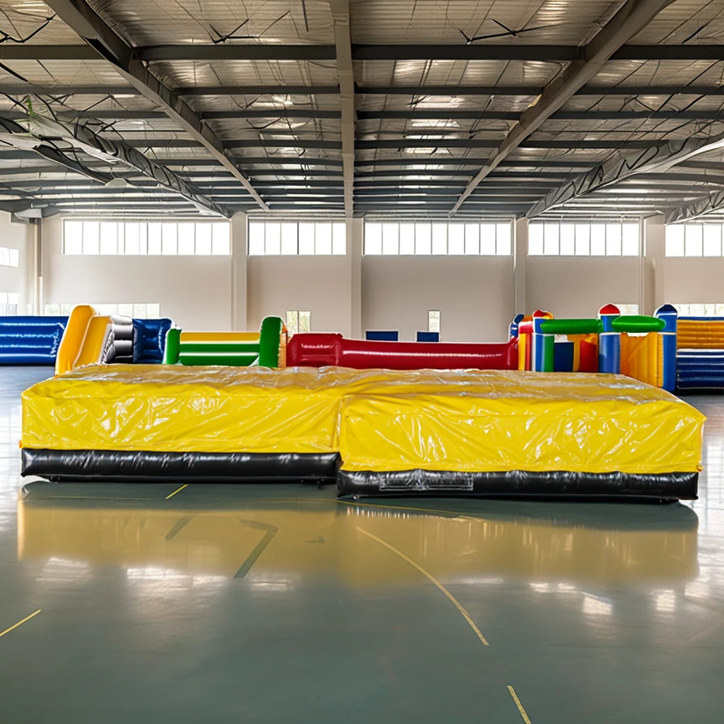 Amusement Park Inflatable Jump Air Bag Stunt Training Airbag Freestyle Free Drop jumping air bag For Indoor playground
