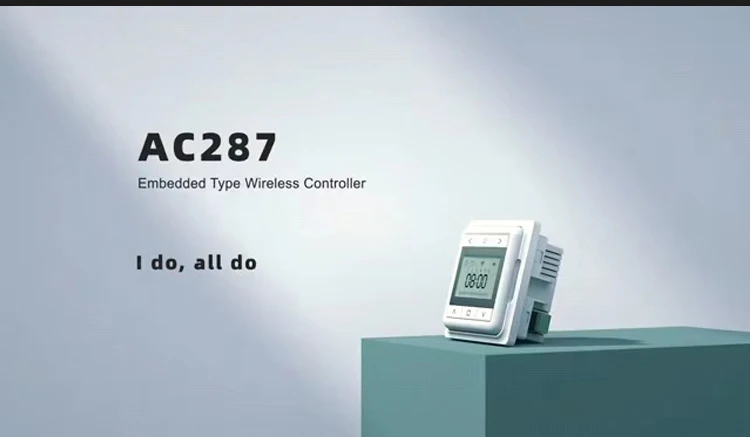 Magate AC287  Operated&Remote Window Roller shutter controller Embedded Electric Blind Switch  For Electric Roller Shutters