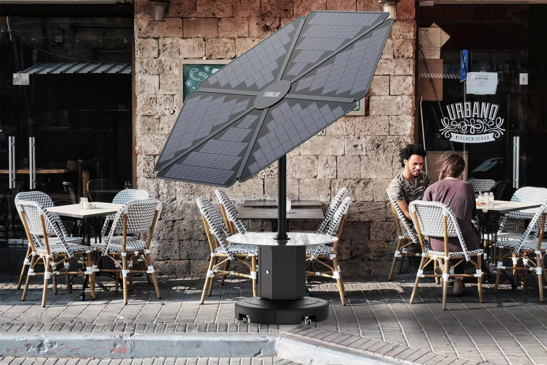 New Design 600W On Grid Solar System Sunflower Power Plant Solar Sun Flower Panel Energy System