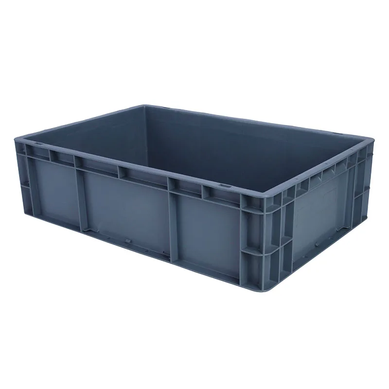 Anti static Logistics Box Shipping Transfer Stackable Crate Plastic Storage Boxs With Card Holder For SMT disk