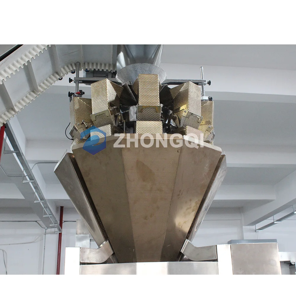 Sliced Bell Pepper 50g Pouch Apricot Automatic Almond Packing Machine For Dried Grape