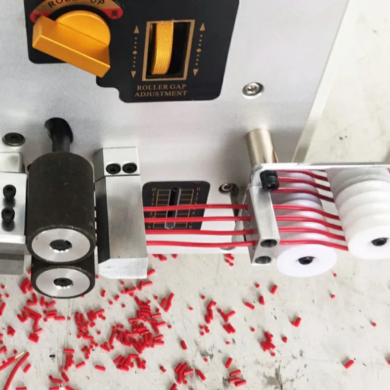 JL-800-MT 4 Wires Automatic PVC wire cutting stripping twisting machine