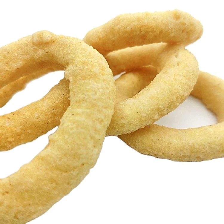 Vacuum Fried Onion rings Crispy Chips with Halal Cert