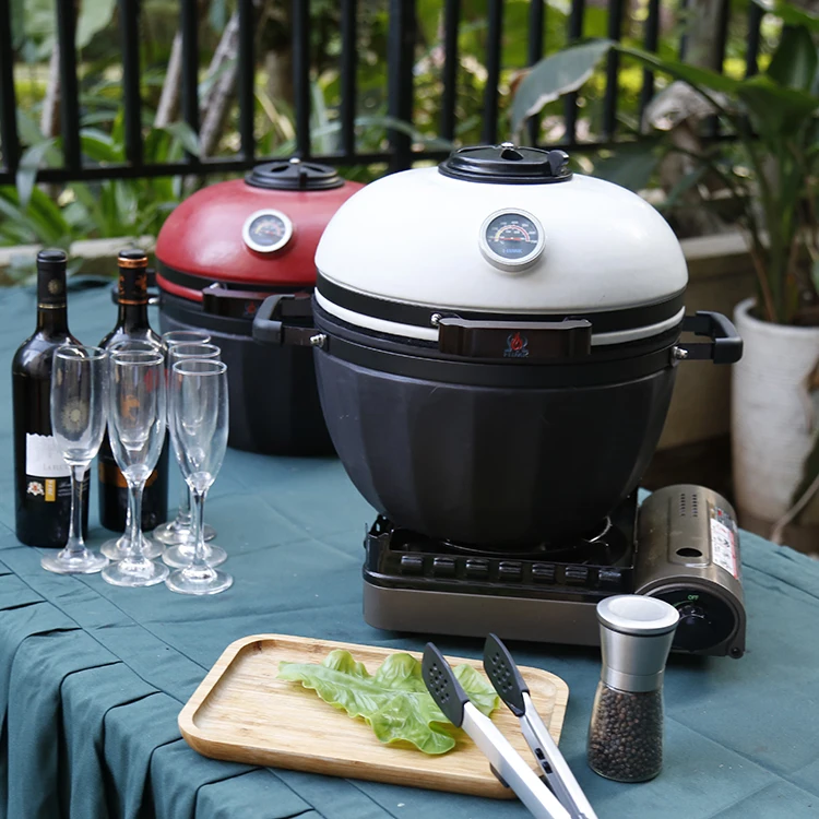 Roaster Ceramic Oven Top Vent Accessories BBQ Pizza for Kamado Louisiana Iron Grill Daisy Wheel Ceramic BBQ Grill