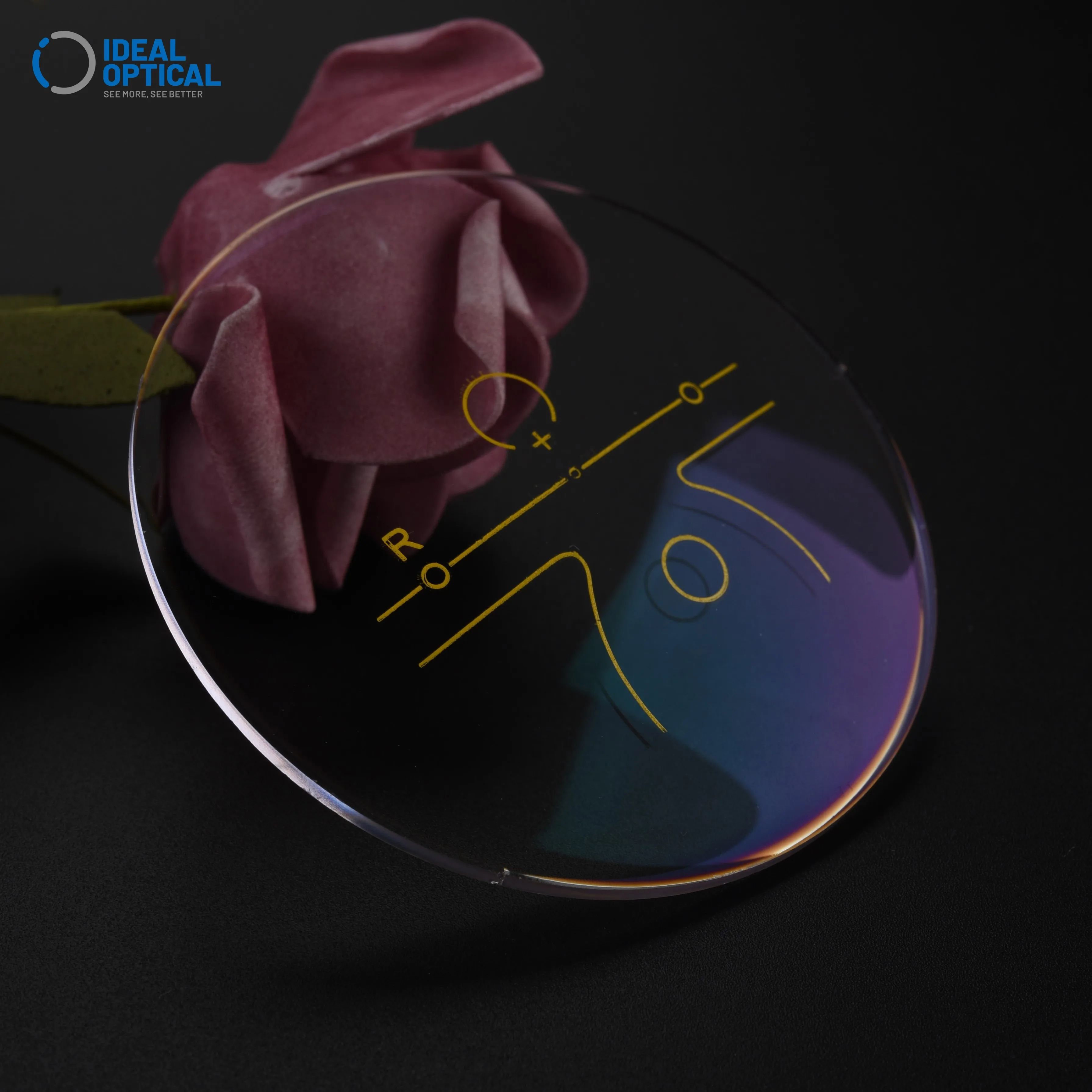 Advanced Progressive Lens Anti Blue Light UV420 Blue Blocking Optical Lenses Progressive Lenses Manufacturer
