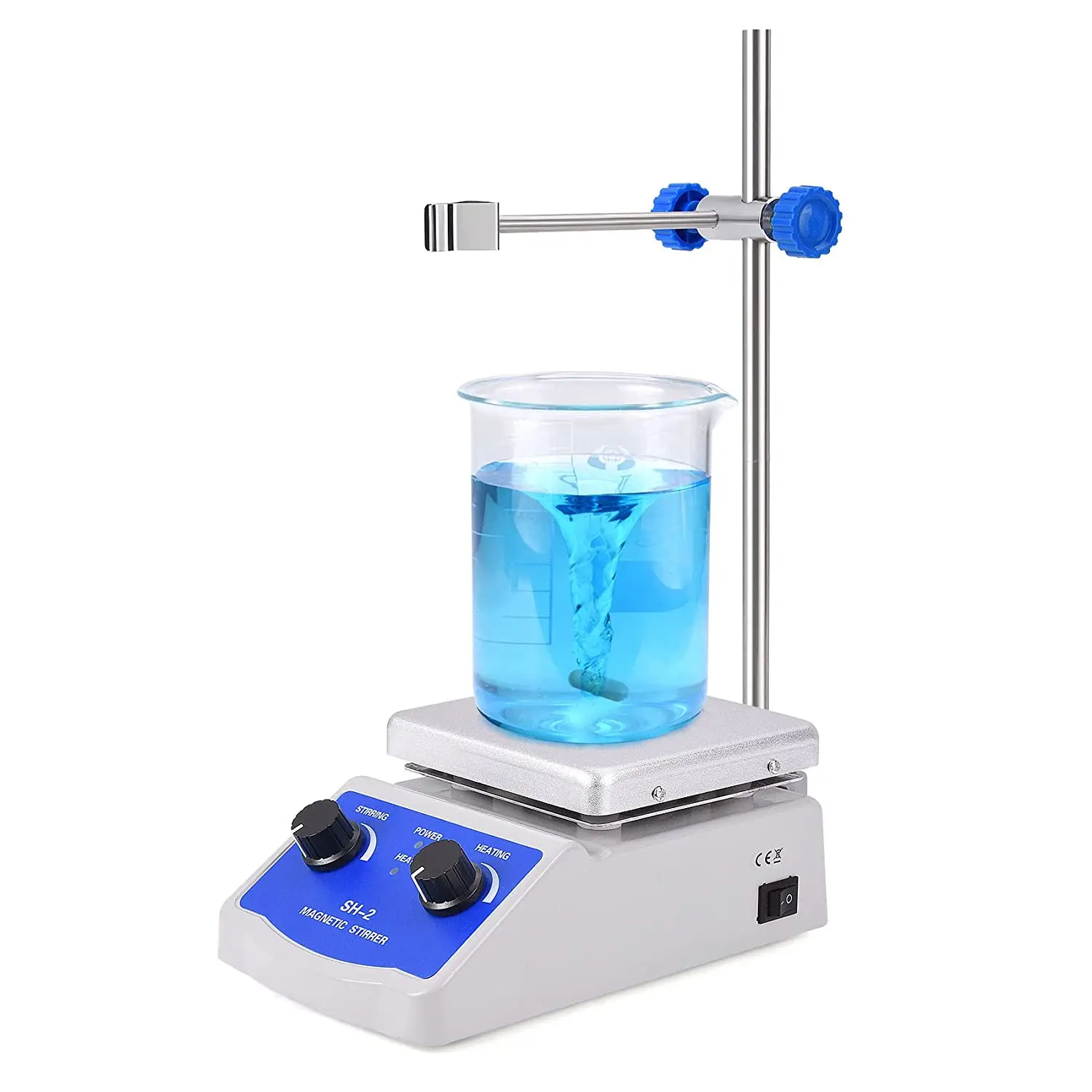 2023 wholesale plastic magnetic stirrer hot plate stirrer laboratory electric mixer hotplate magnetic stirrer