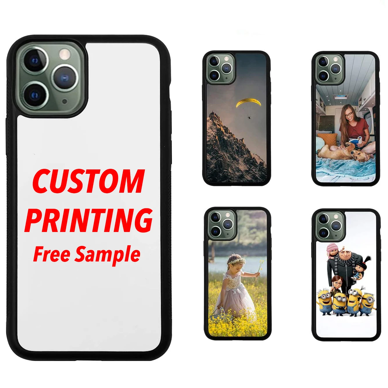 TENCHEN Wholesale custom design printing logo groove sublimation blank phone case for iphone 15 pro max custom blank phone case