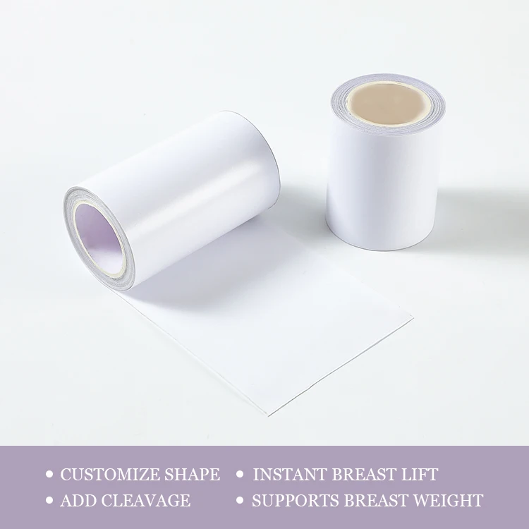 Breathable Transparent Breast Lift Tape Push Up Stick Bra for Big Breast Medical Athletic Invisible Body Tape
