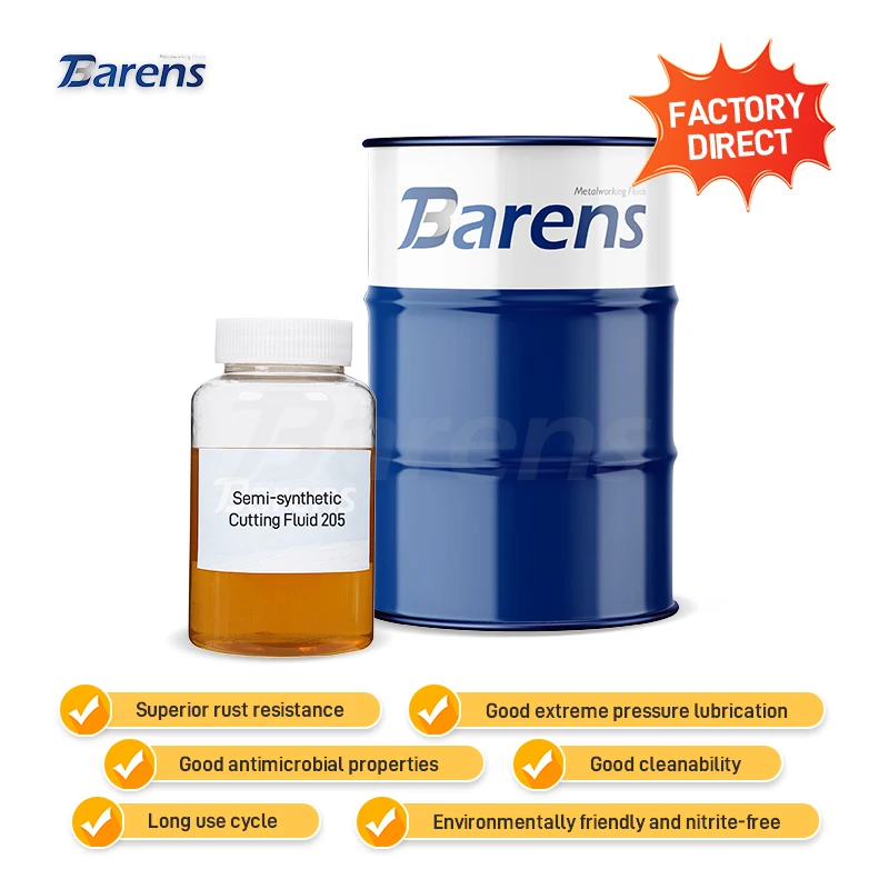 Barens Cutting Fluid 205 Wholesale Industrial Universal Metal Working Cutting Fluid Lubricant for Ferrous Metals