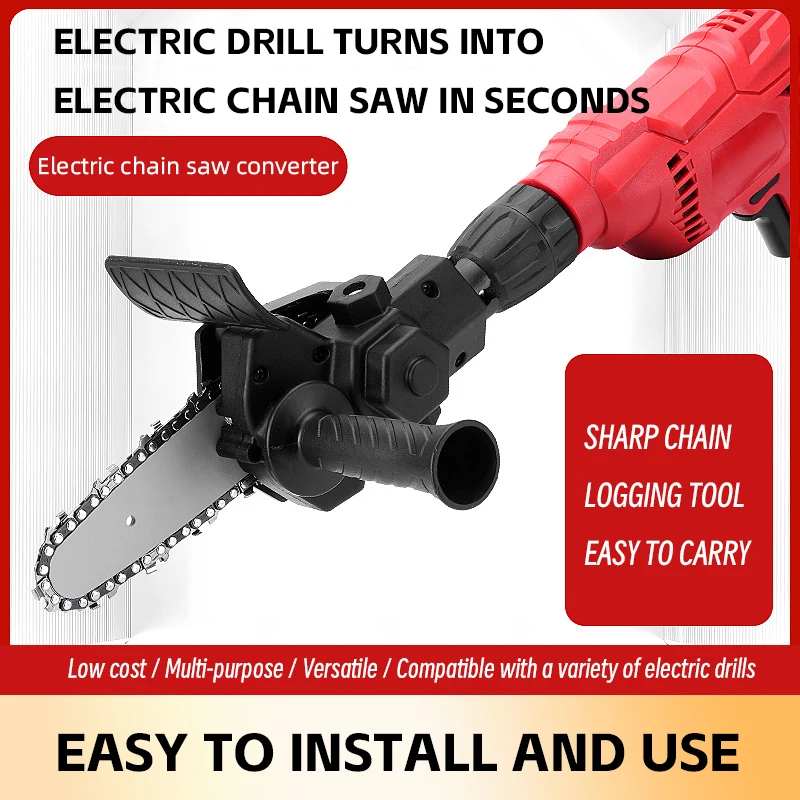 4 inch Electric Chainsaw Modification Tool  Household  Chain Saw Adapter