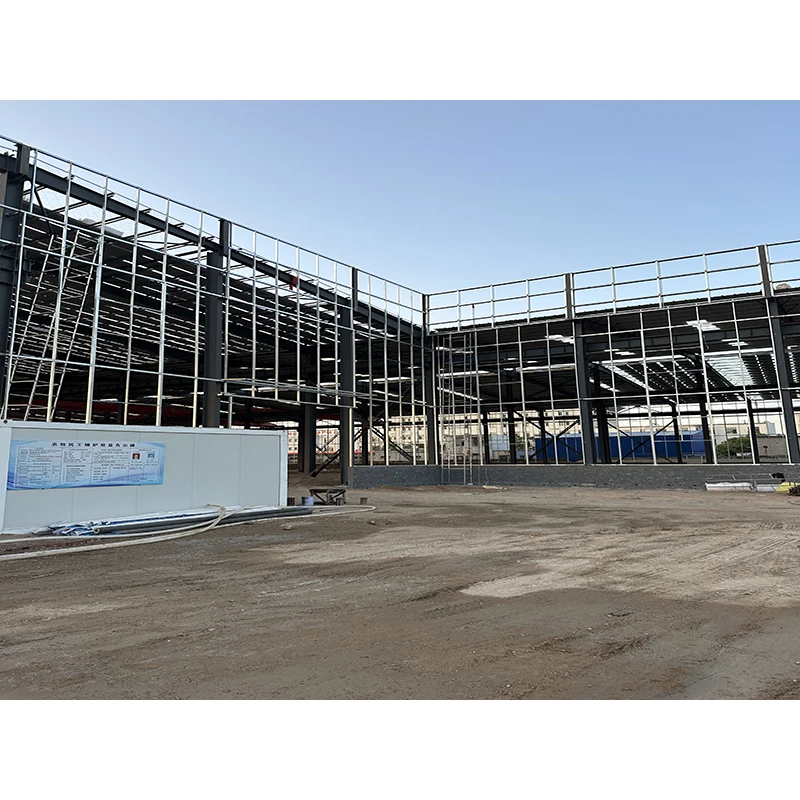 Modern Design Apartments for Sale in Spain Office Building with Africa Steel Structure Prefabricated House