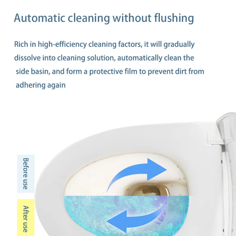 Solid Toilet Cleaning Gel Bear Home Toilet Chemical Cleaning Products Clean