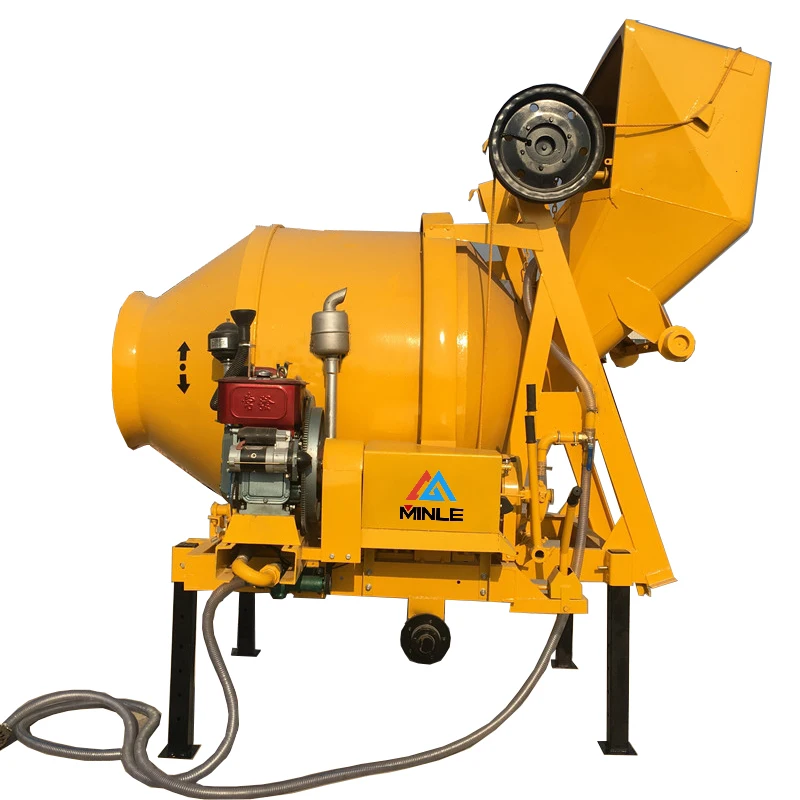 Factory Machines Cement Mobile Tow Behind Uses Concrete Mixer For Sale