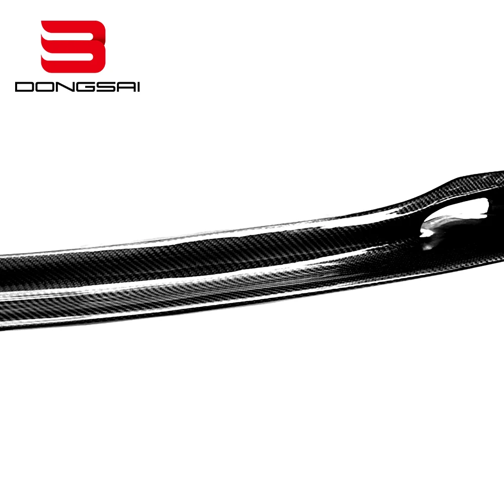 V Style Carbon Fiber Chin Spoiler Front Lip Bumper Winglet Splitter for BMW 3 Series F30 M Sport M Tech 2012-2019