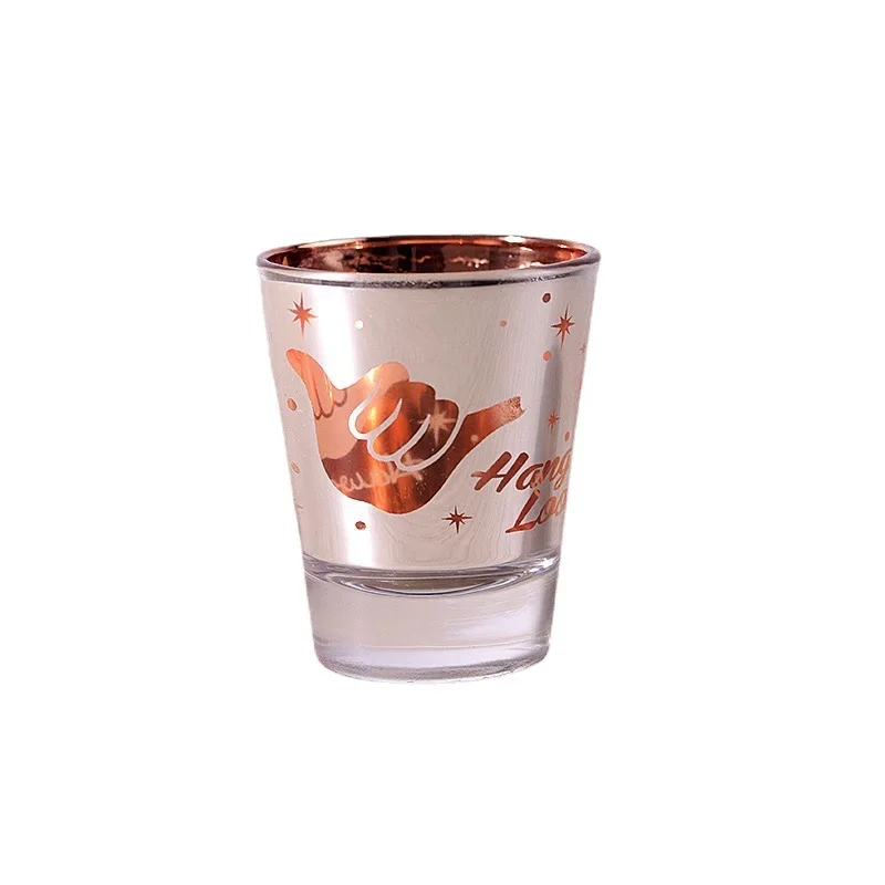 High Quality Colorful Gold Mercury Glass Tealight Candle Holders Wedding Decor Glass Jars For Candle Making