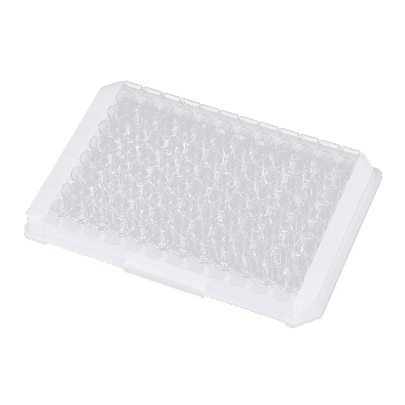 Professional Medical Manufacturer Removable Detachable 8-strip Tube 96 Well Elisa Plate