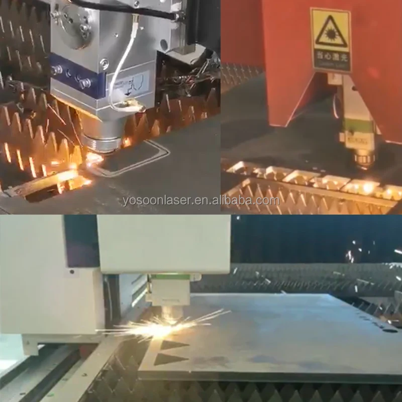 High Precise Lazer Cutter 1000w cnc fiber laser steel tube cutting machine for aluminum metal sheet