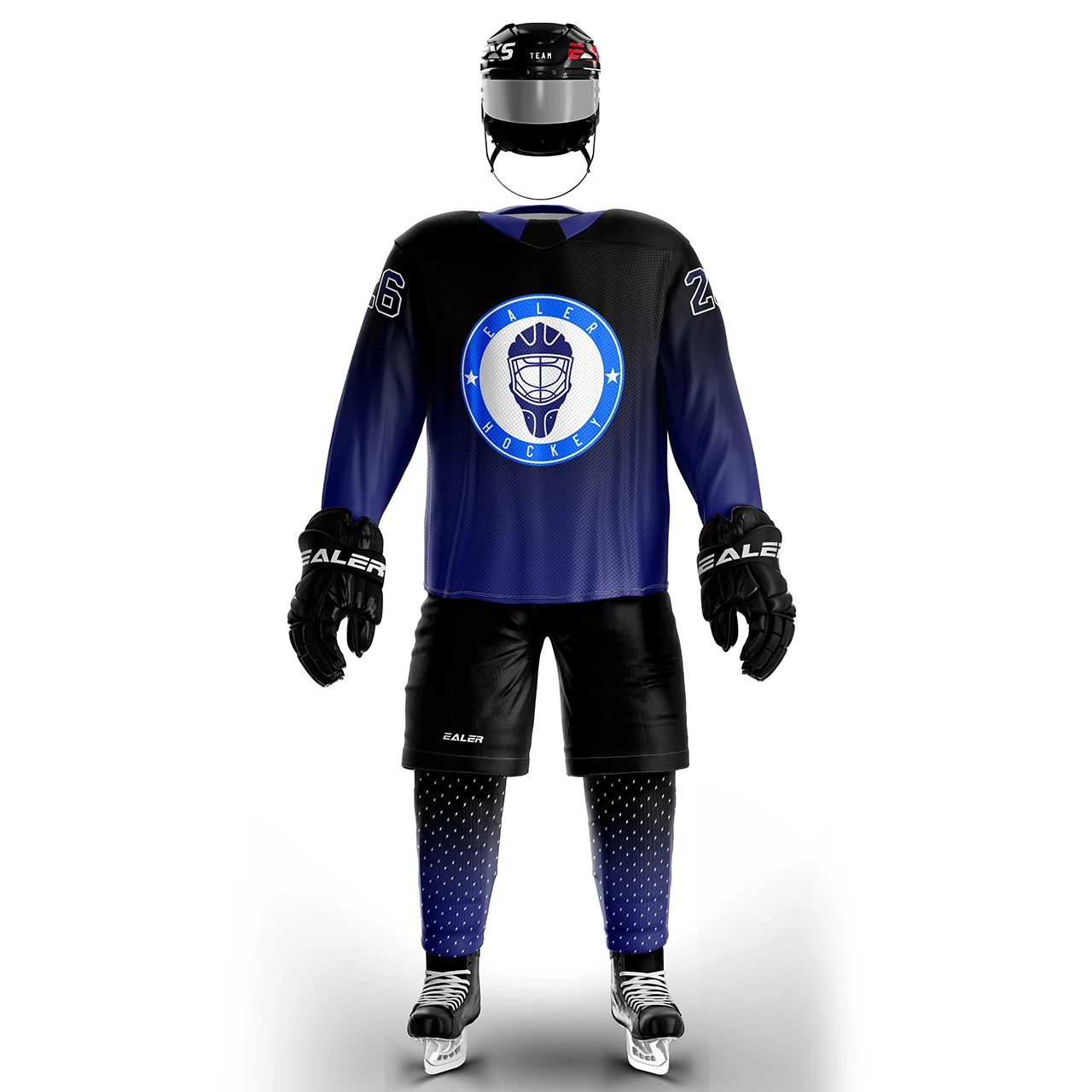 Professional manufacturer cheap custom team funny ice hockey jerseys