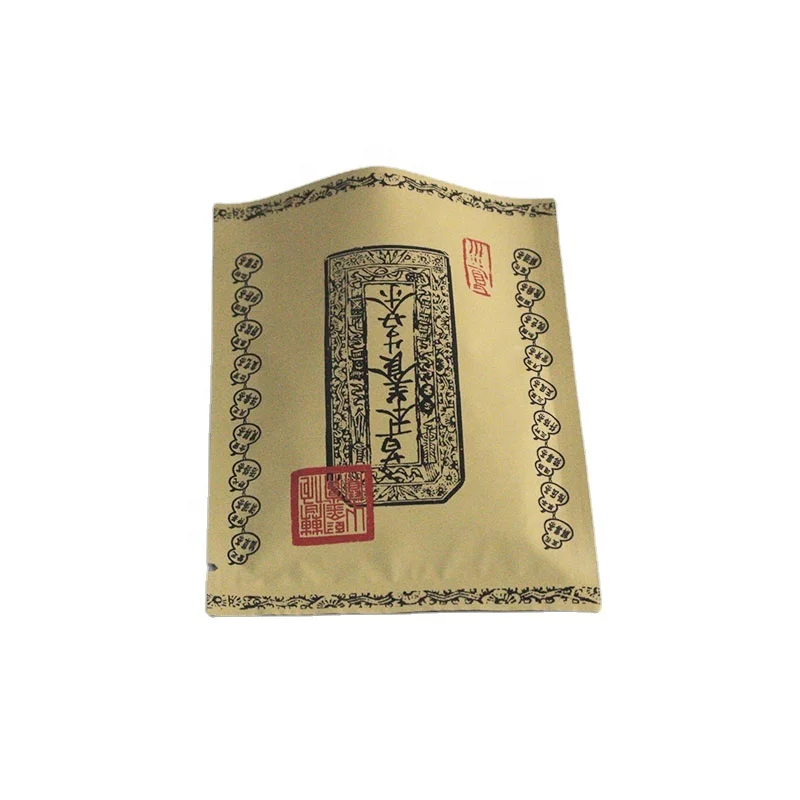 
HIgh quality cheap price custom 3 side seal packing individual tea bag packaging 