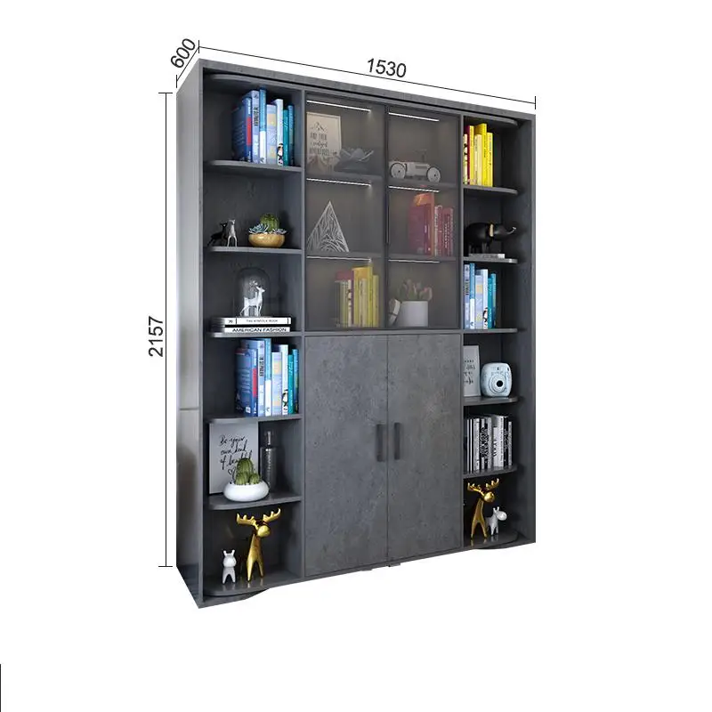 Custom Made Multi-Function Smart Furniture Space Saving Rotating Murphy bed wall Beds with Bookshelves