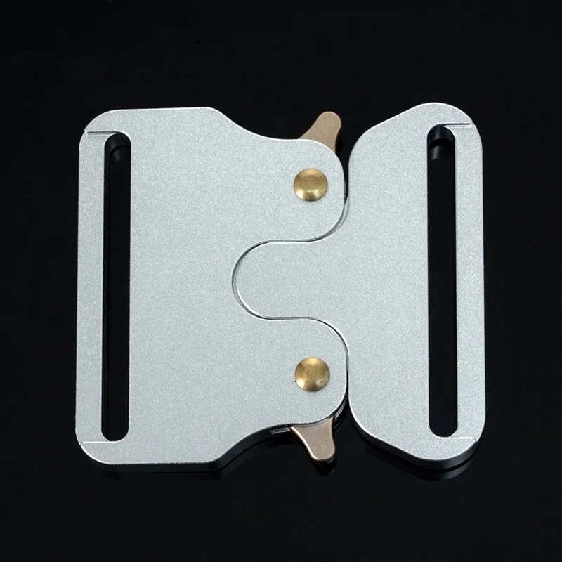 39mm Custom Buckle Shoulder Strap Buckle Bag Handles Dog Harness Collar Accessories Quick Release Tactical Metal Buckle