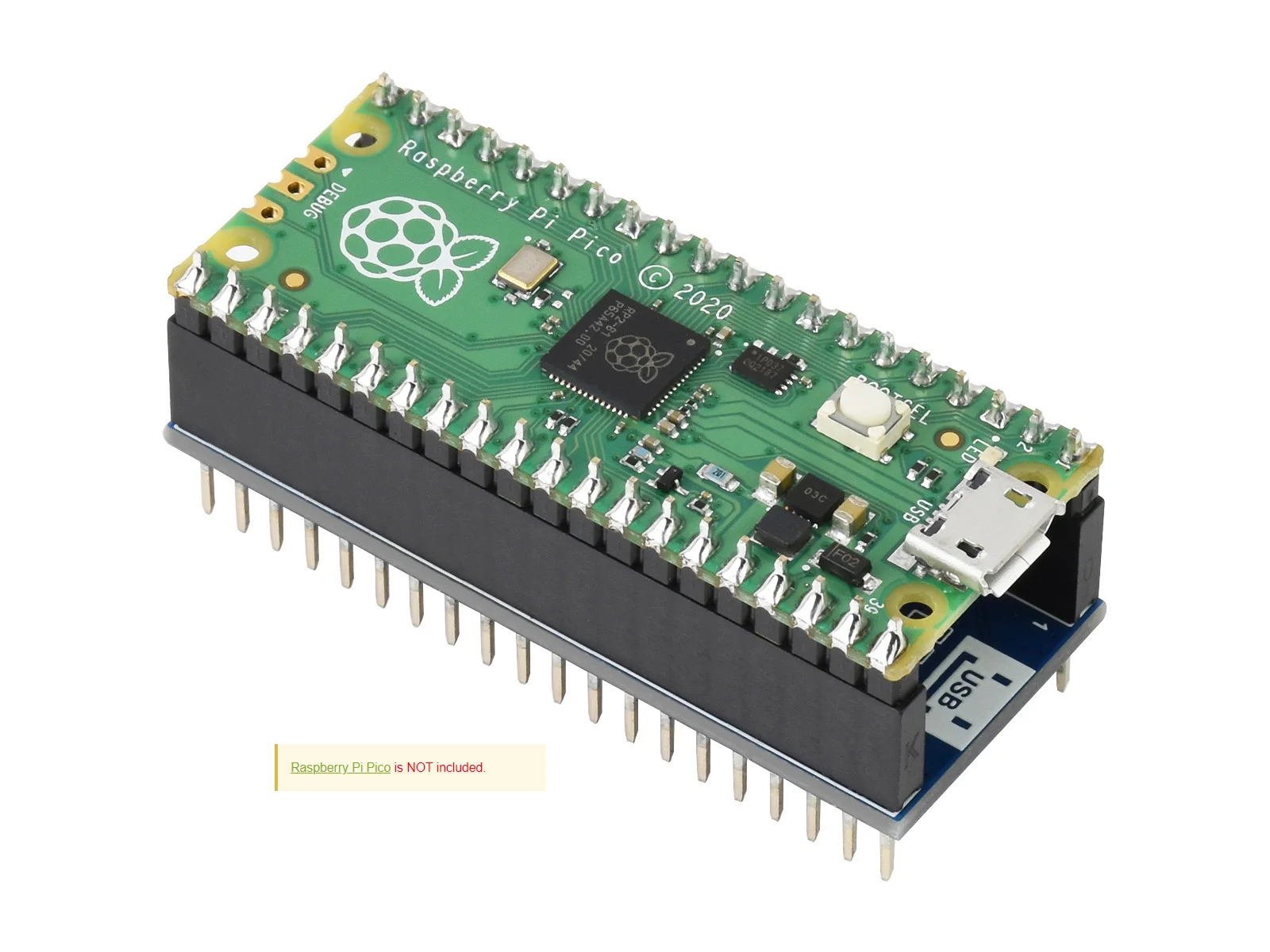 Waveshare Environment Sensors Module for Raspberry Pi Pico I2C Bus