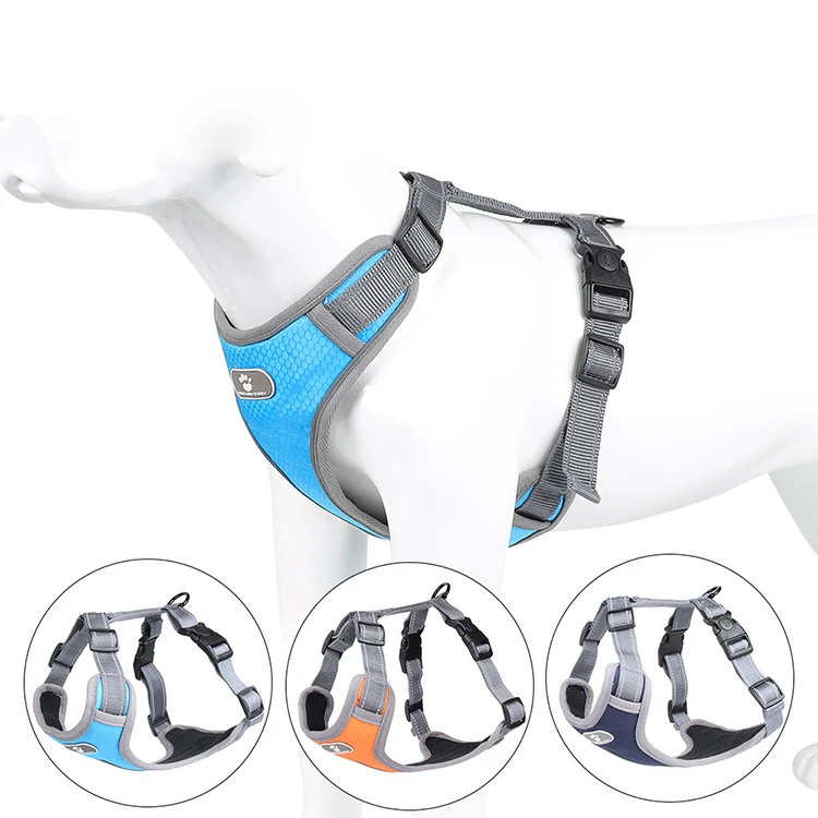 Factory Price Max Tension Customized Retractable Dog Leash Easy Walk Harness for 12 to 50 KG Pet automatic dog lead